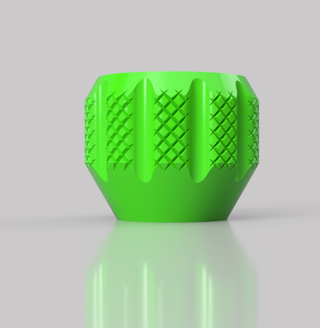 Belt Tensioner Knob M4 & M5 Nut by Download free STL model