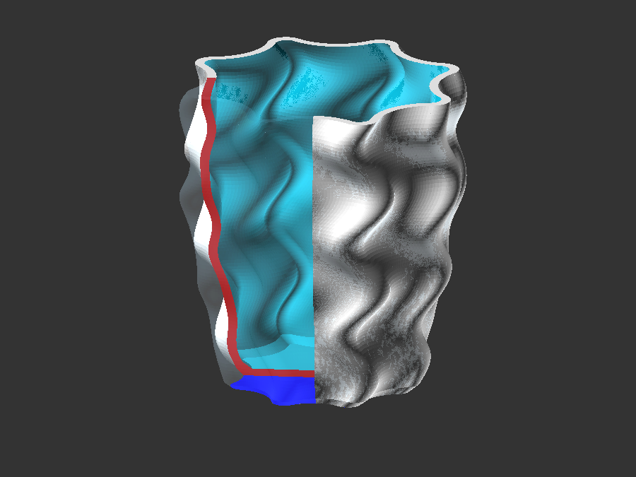 Miniatura 2 do modelo 3D Ripple Wave Vase