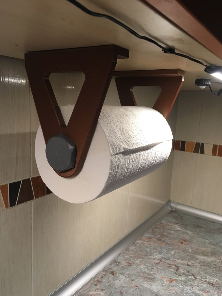 Kitchen Paper Roll Holder by juanc.cilleruelo Download free STL model