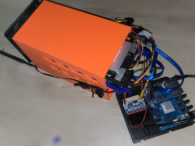 home rook-ceph node project - Orange Pi 5 Plus, 1 NVMe, 1 HDD, 1 SSD