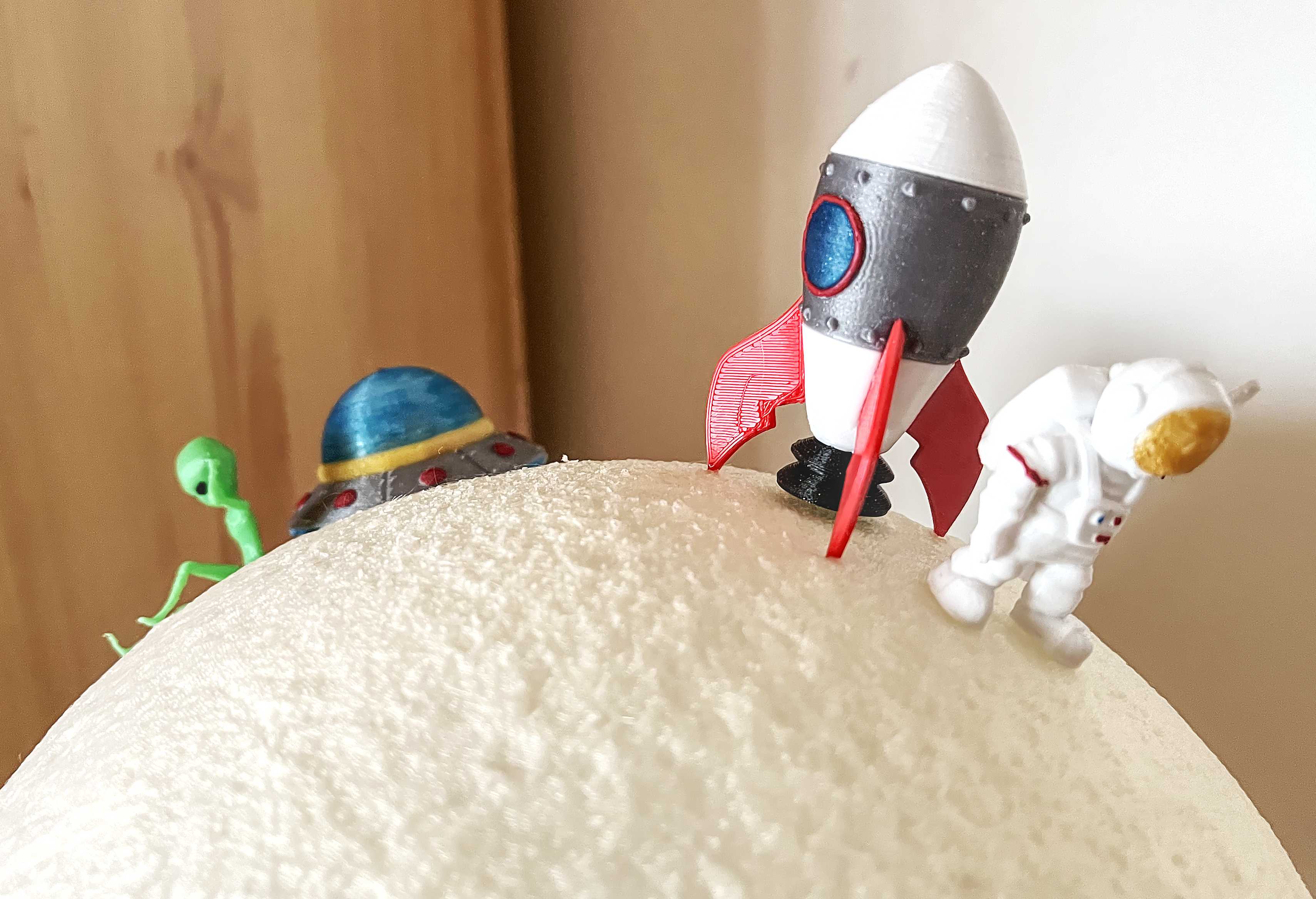 Miniatura 5 do modelo 3D Space rocket
