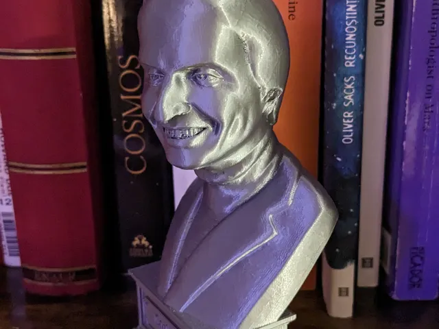 Carl Sagan bust