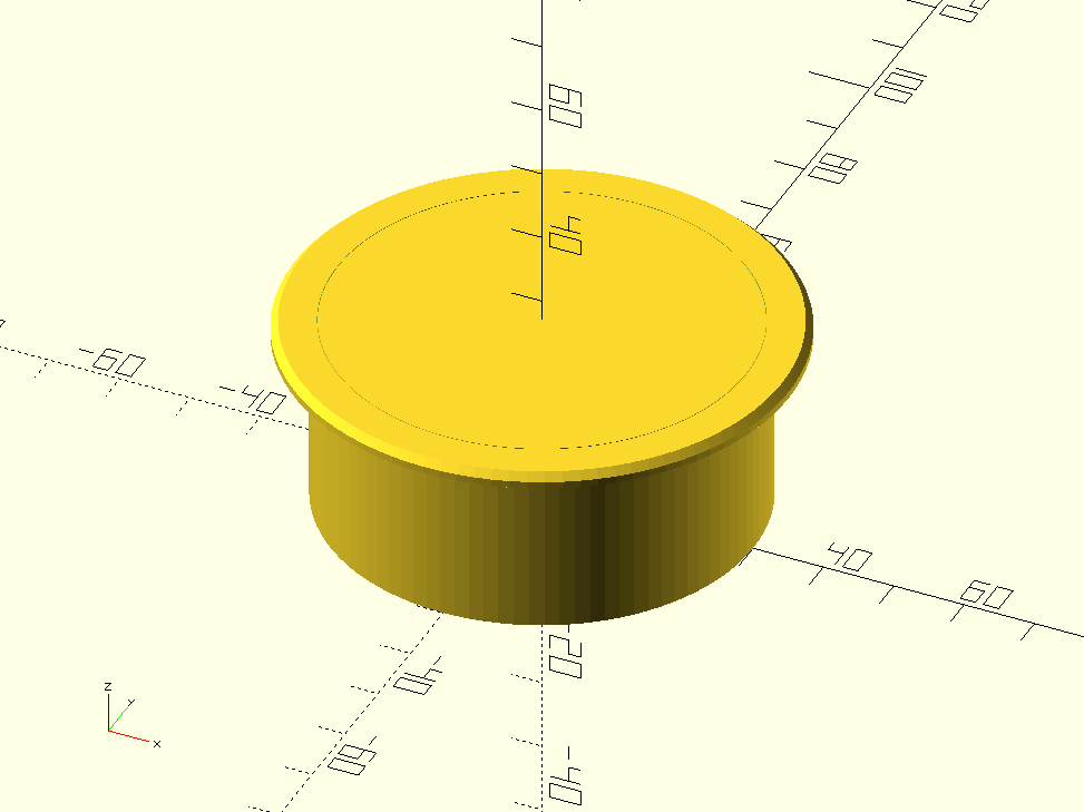 Kabelová průchodka (Cable gland) - OpenSCAD parametrizable by DaTTcz ...