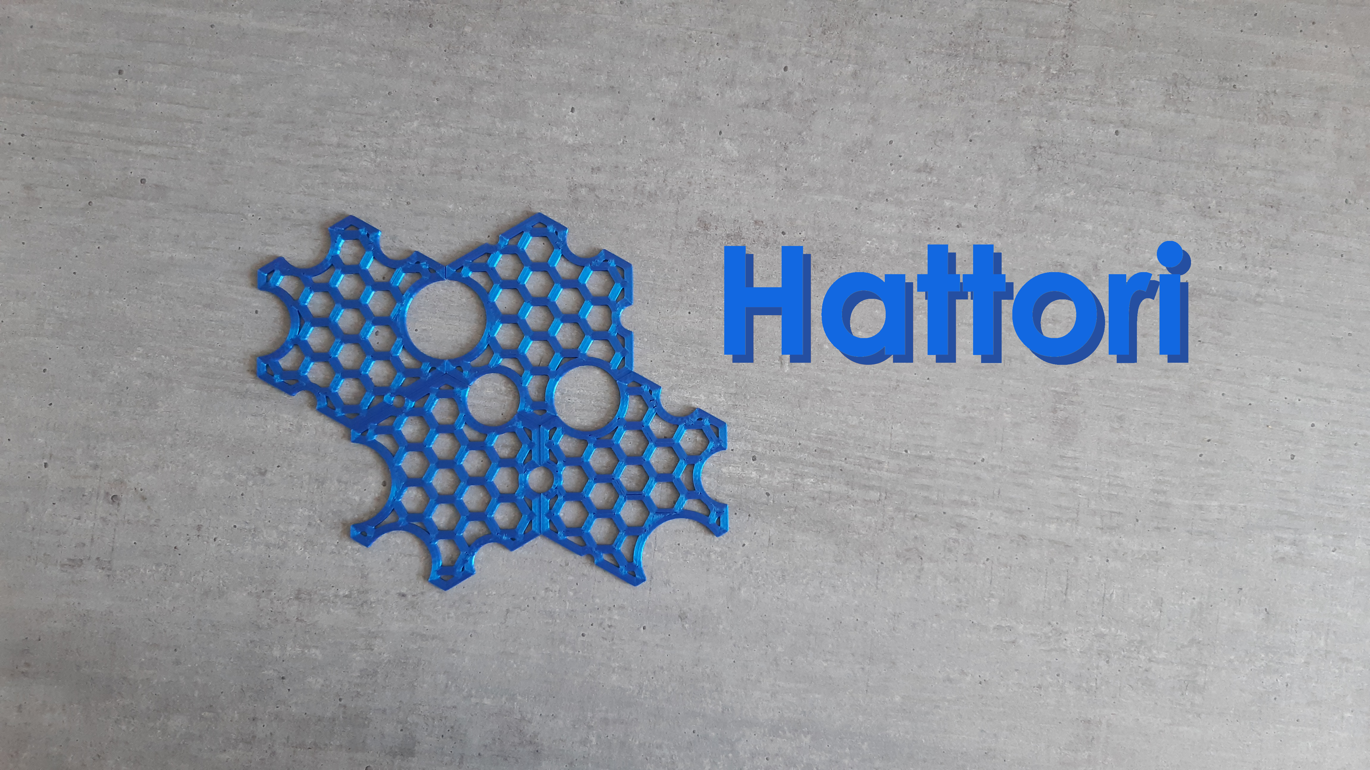 Miniatura 3 do modelo 3D Hattori - Hexagonal Puzzle game