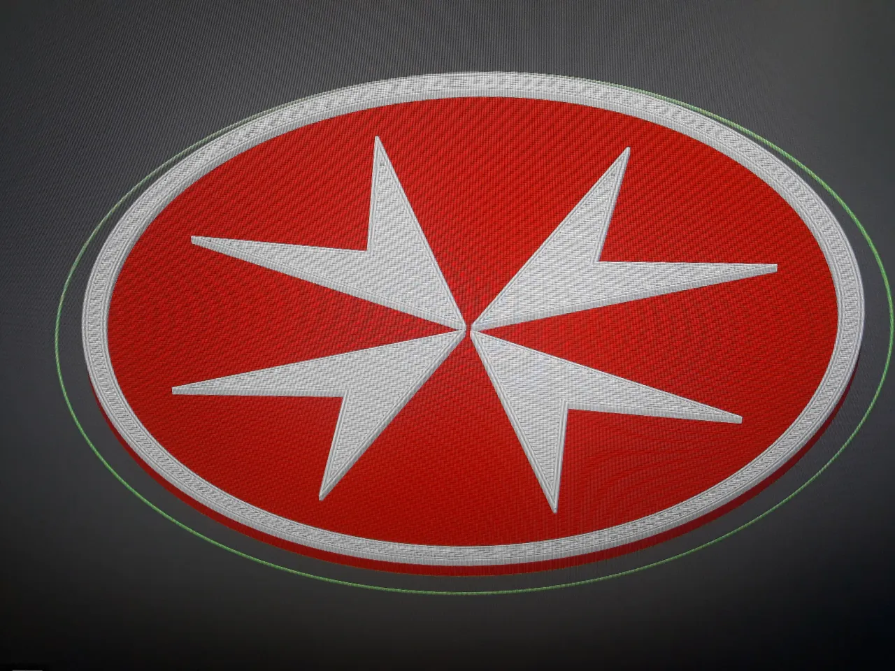 Maltese Cross Coaster by Mark Cutajar Download free STL model