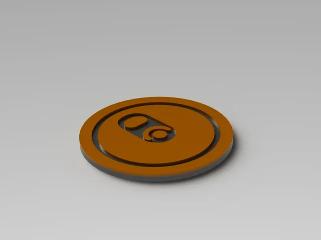 Beverage Can Coaster