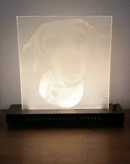 Lamp light sheet holder