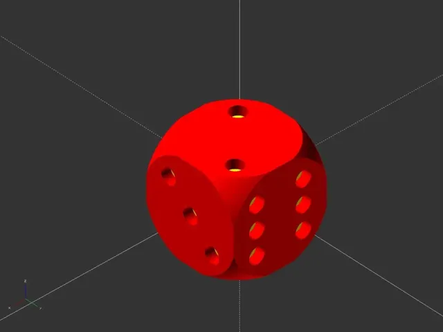 Calibration Dice for Dual Extruder Printers