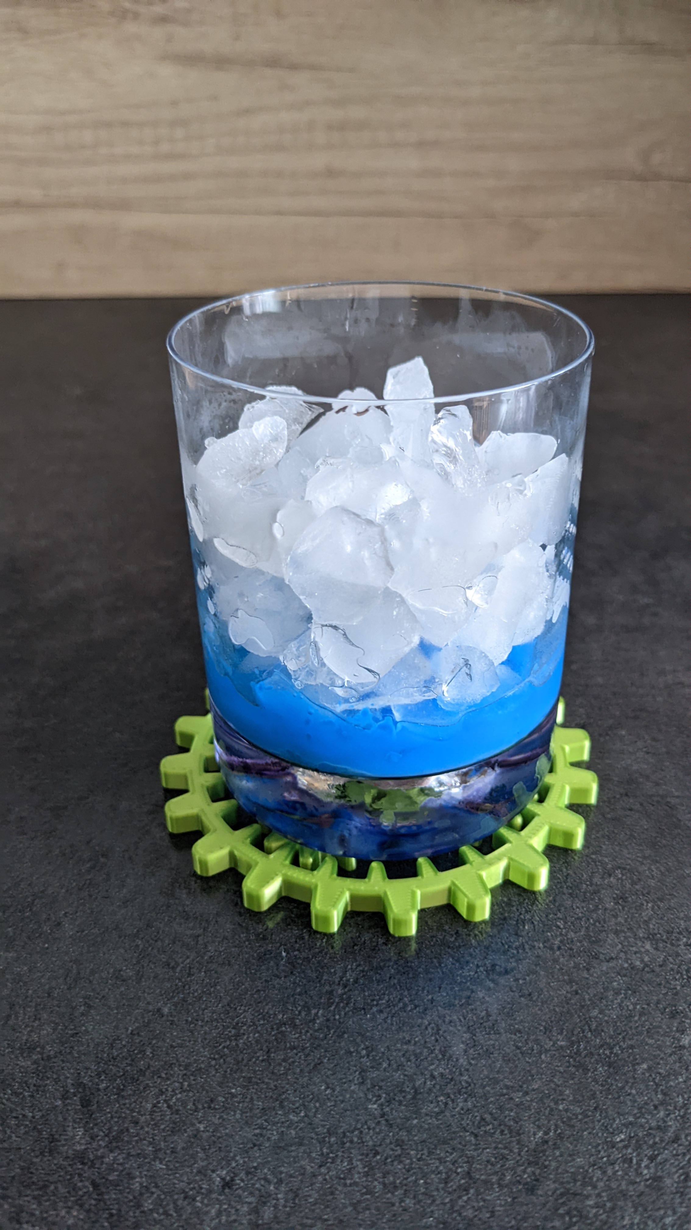 Miniatura 2 do modelo 3D gears coaster