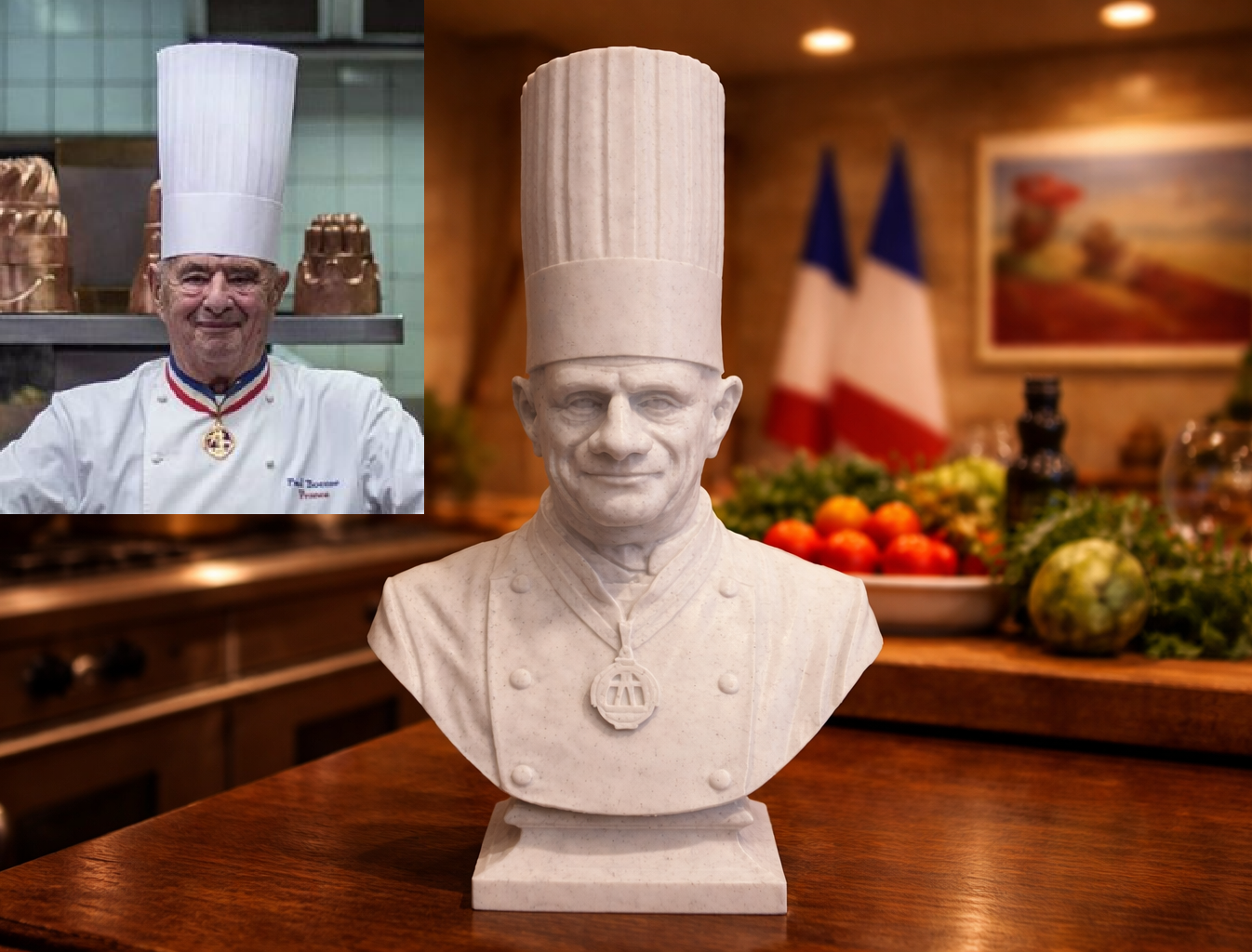 Paul François Pierre Bocuse — Buste