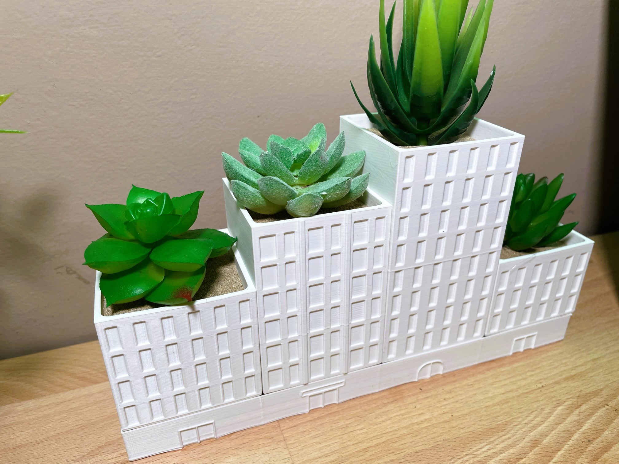 Miniatura 9 do modelo 3D Modular Vase - Storage tray - Skyscraper