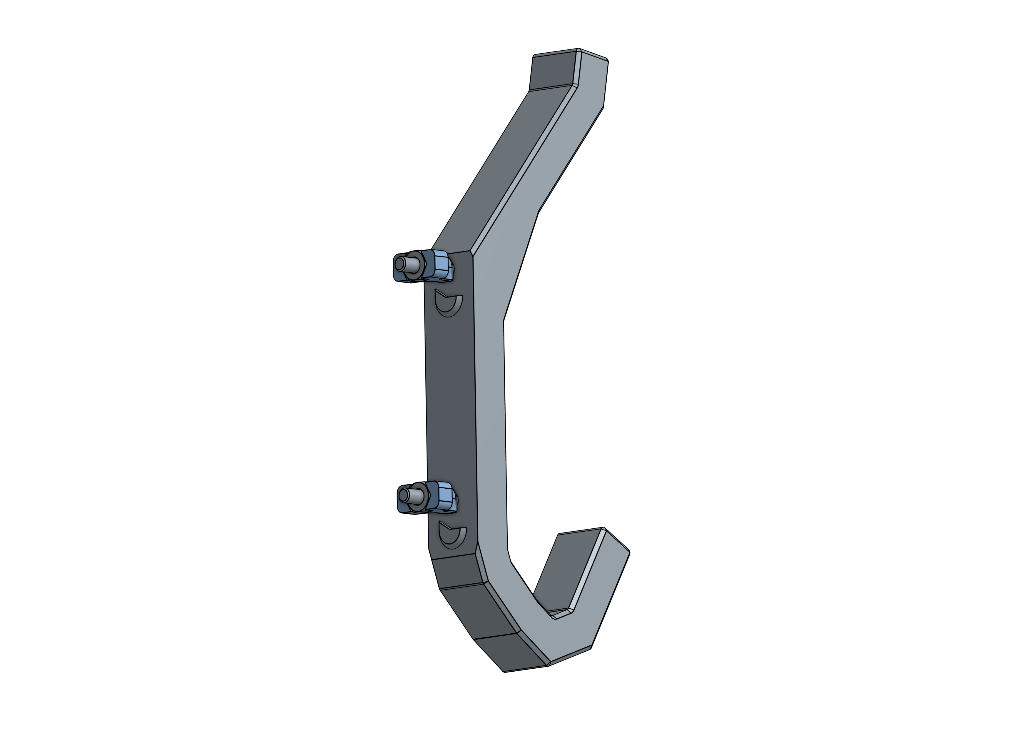 Skadis T-Nuts Mounting System for Ikea Skadis Pegboards — miniatura 6