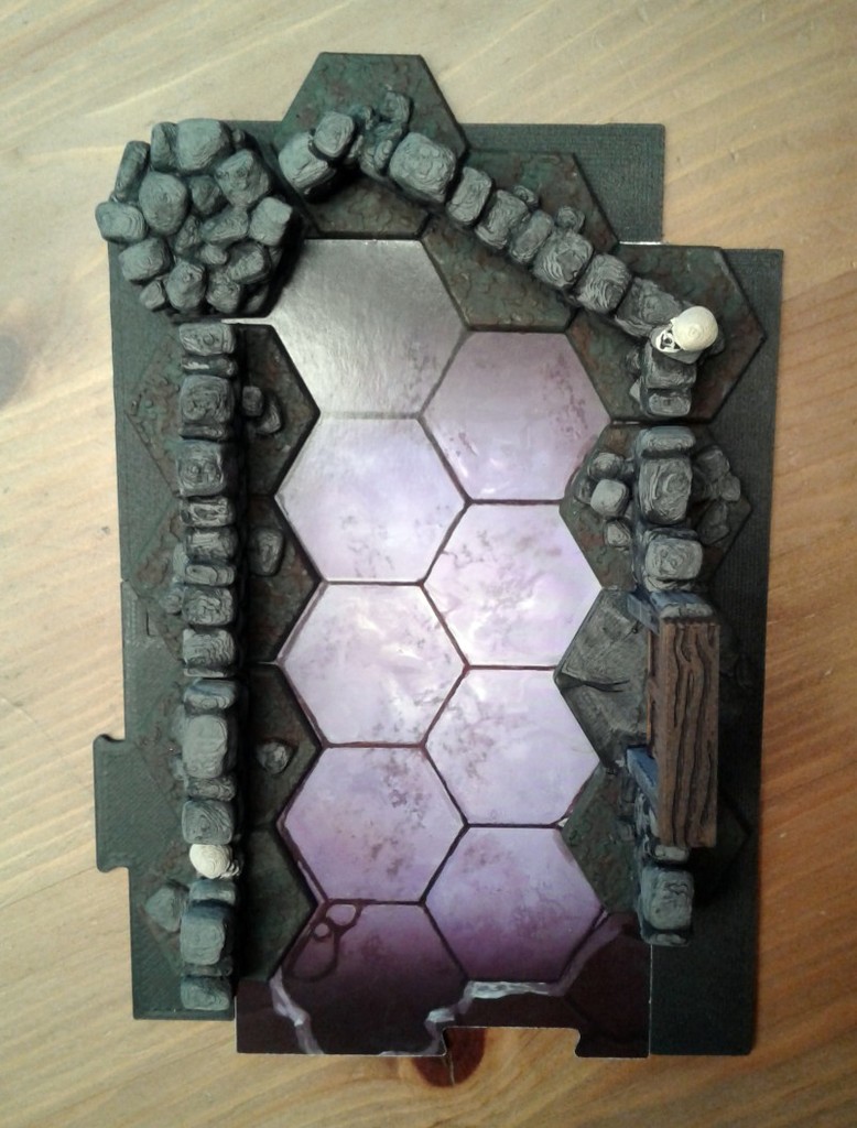 Gloomhaven Walls: Flat Walls 3 Hex End Cap by Spinodal_Zeugma ...