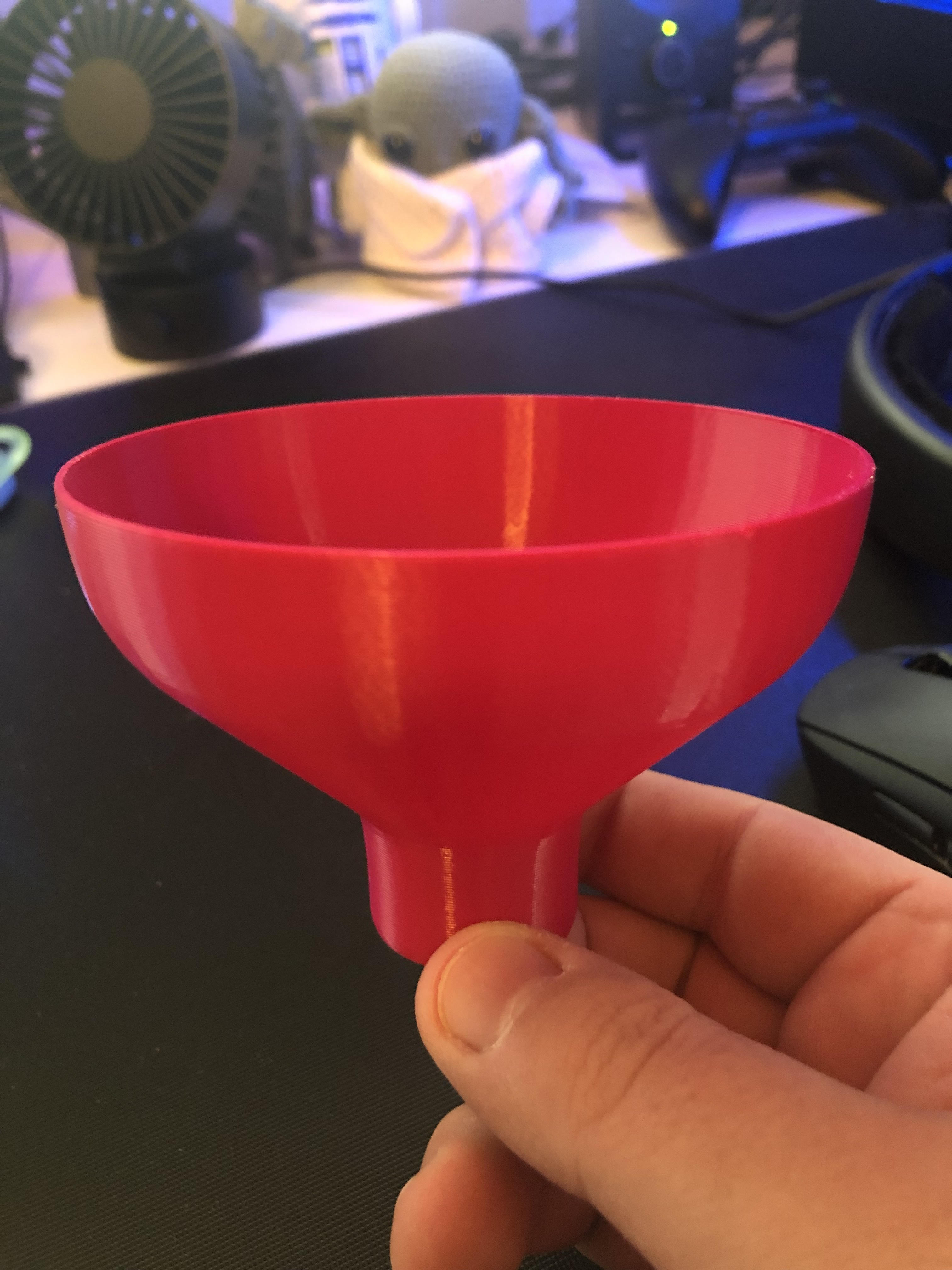 Silica Gel Container Funnel Vase Mode