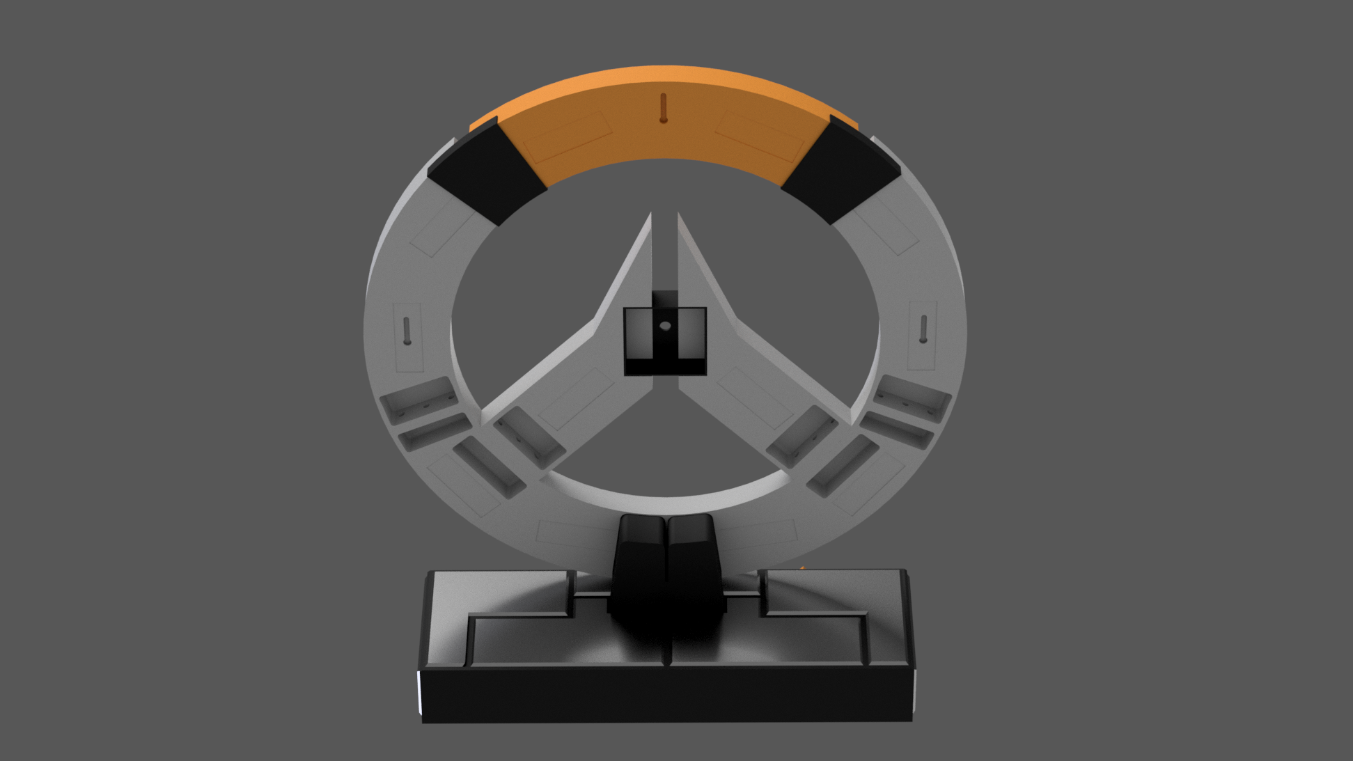Miniatura 4 do modelo 3D Overwatch custom Clock