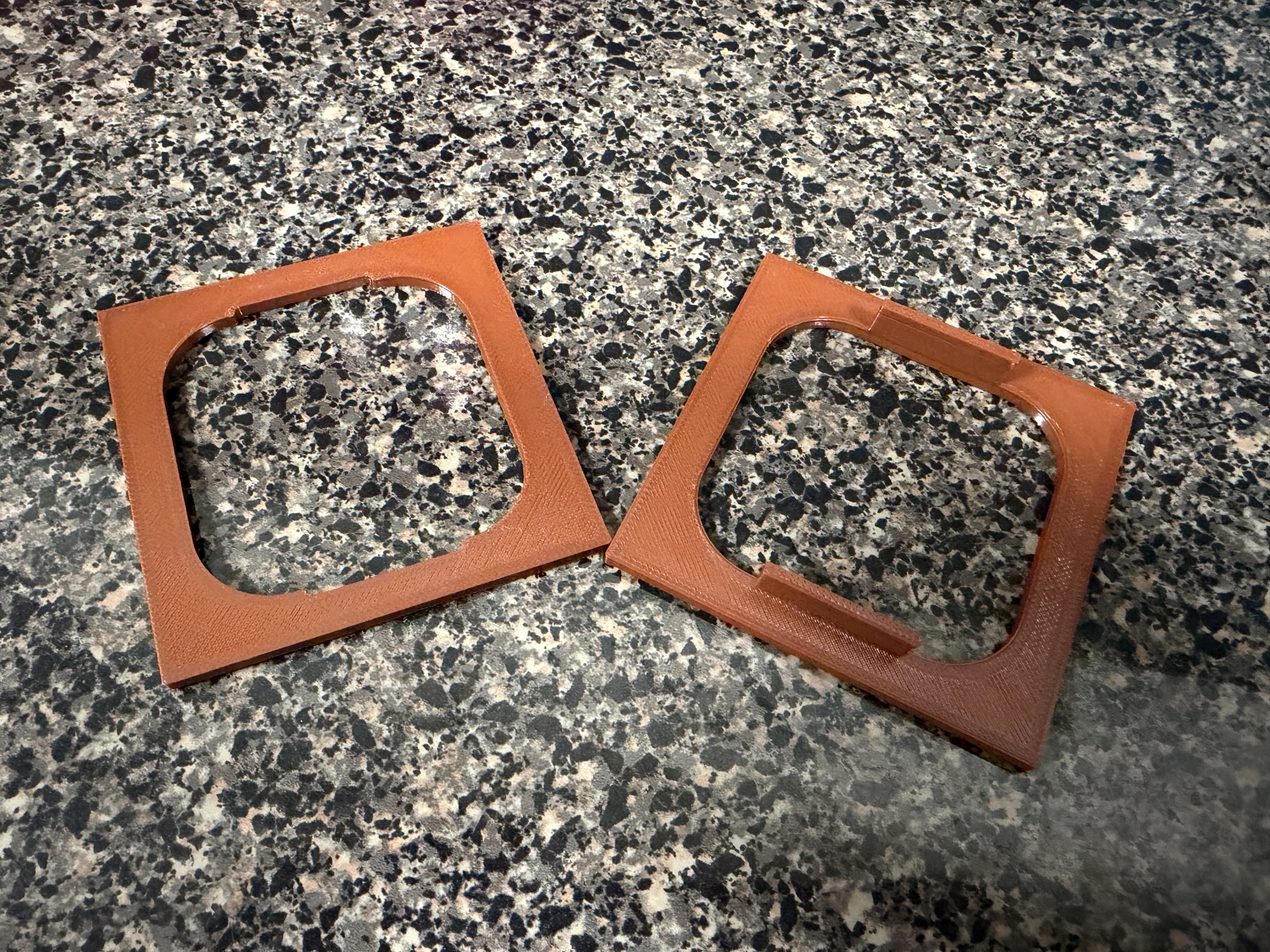 Hole Cover Bezel for Cable Management