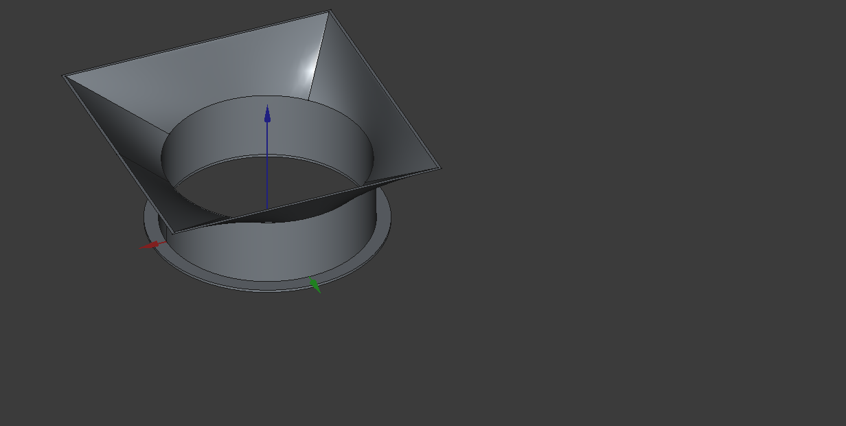 Duckboy Parametric Ductwork - Offsetting Square to Round