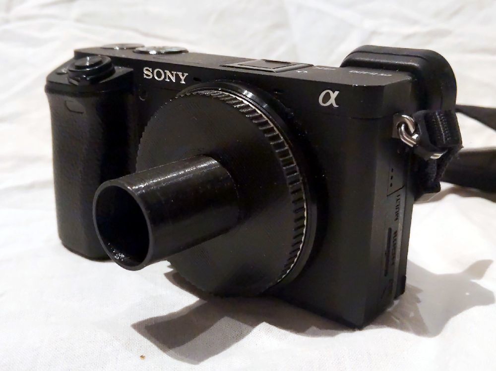 Emount to microscope adapter by FuzzyRaptor Download free STL model