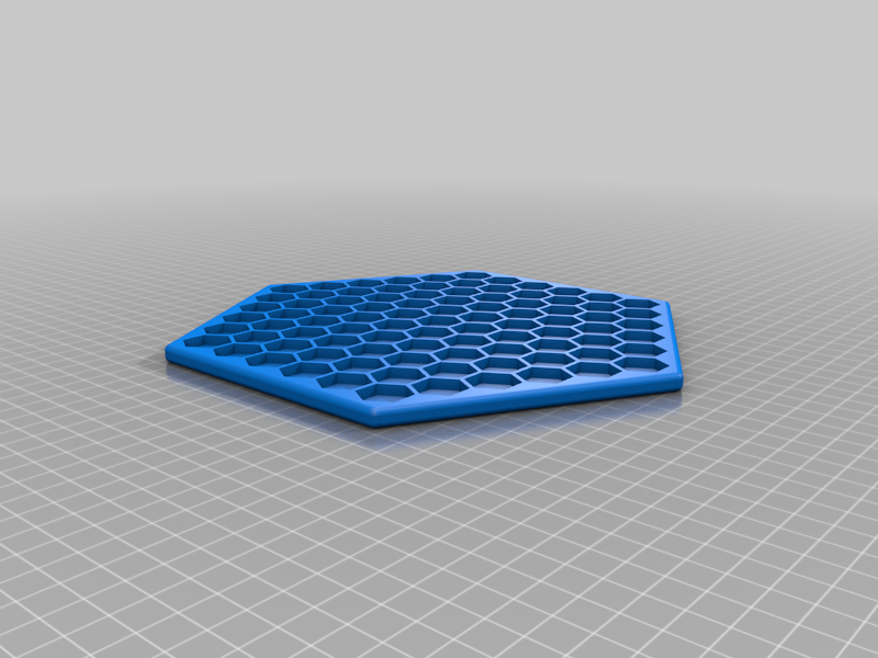 Miniatura 4 do modelo 3D Hexagonal chess set