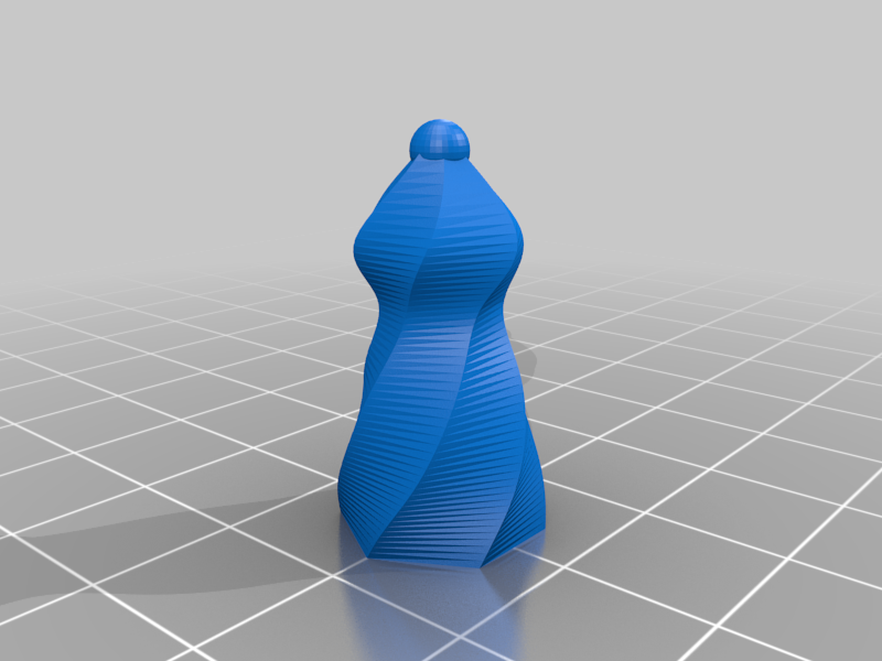 Miniatura 6 do modelo 3D Hexagonal chess set