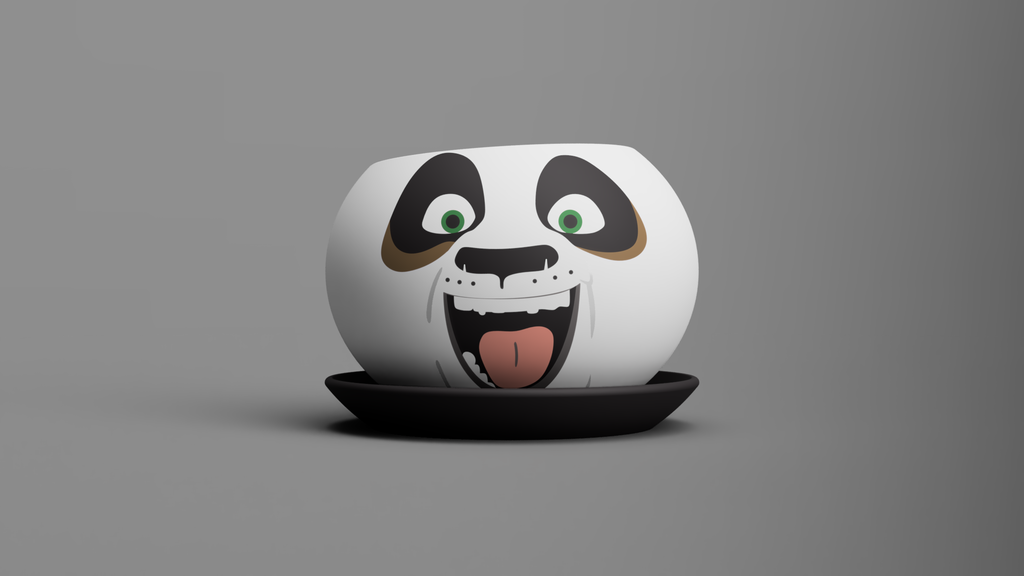 Kung Fu Panda Planter 03