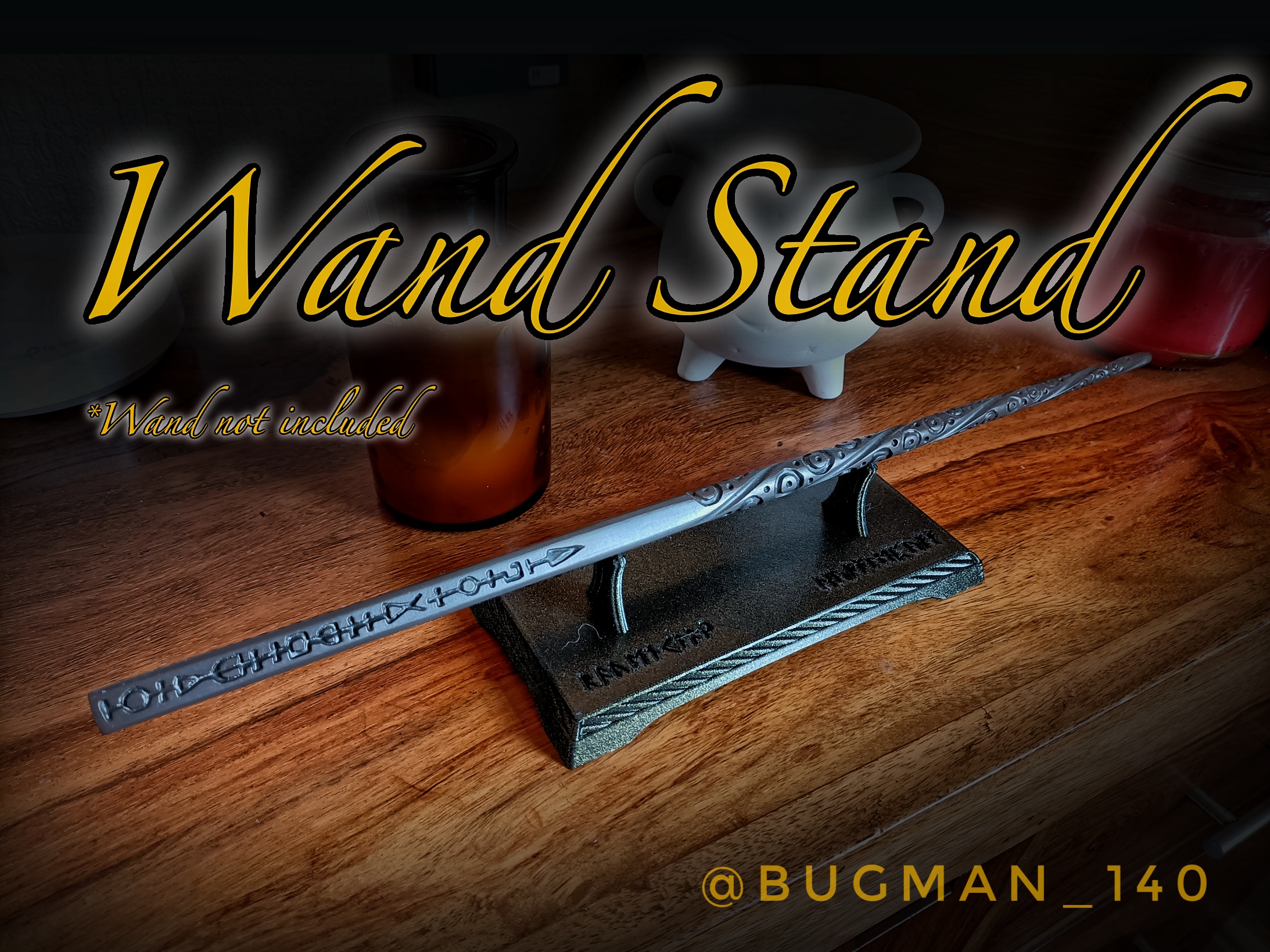 Wand Stand by Bugman_140 Download free STL model