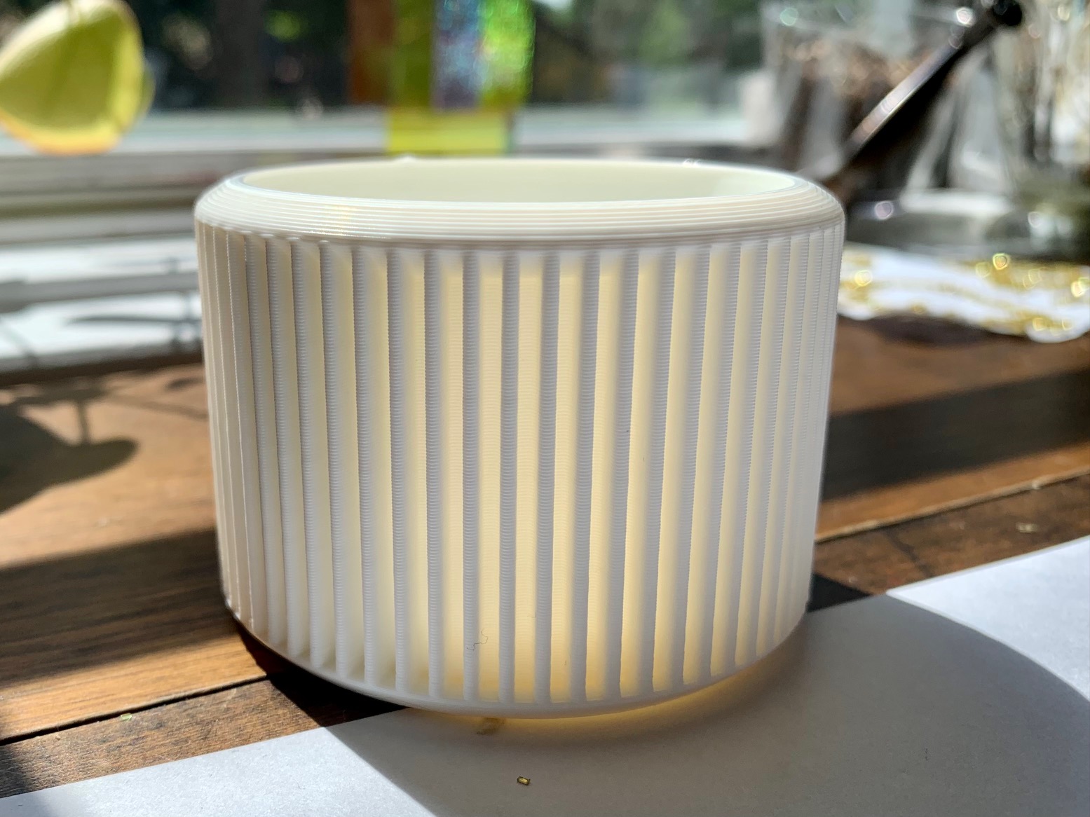 Fanned Modern Planter