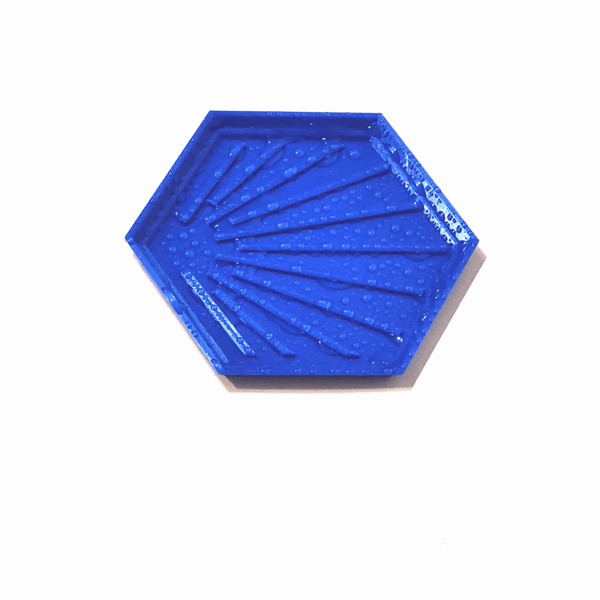 Miniatura 7 do modelo 3D Hexagon Stacking Coaster
