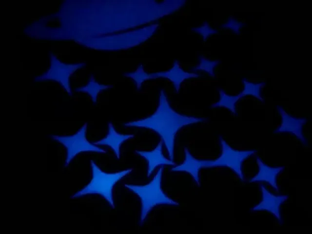 Glowing Galaxy Wall Stickers
