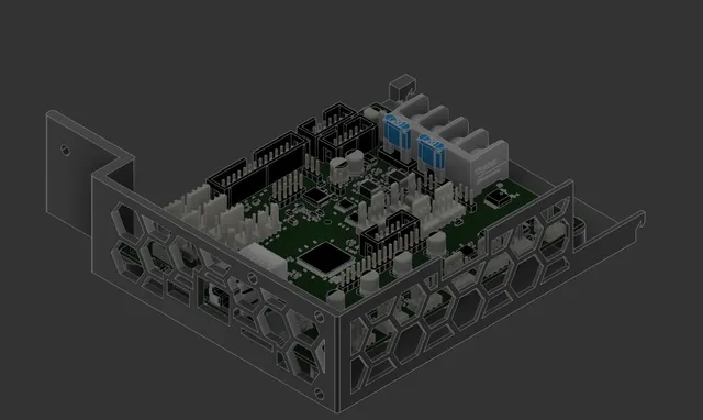 Boitier Duet 3 mini 5+ pour ender 3