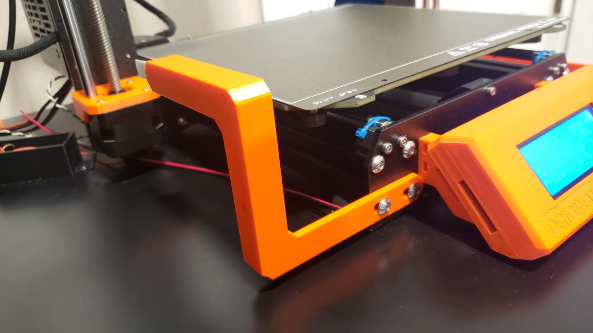 Prusa i3 MK3S+ Front Side LED Rail