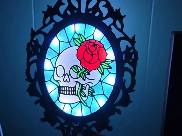 Stained Glass LED Light