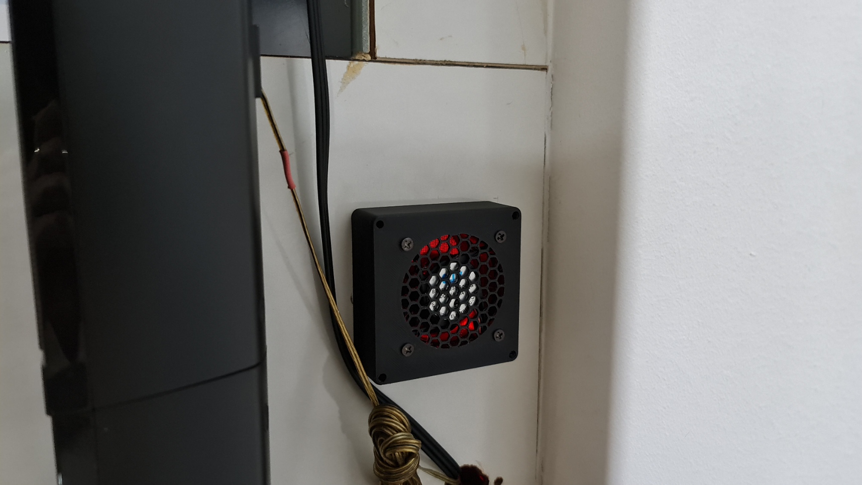 External Exhaust Fan Shroud 60x25x80mm by Nazar78 Download free STL