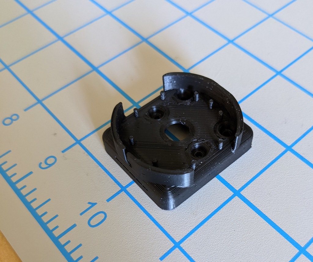 Raspberry Pi CAM Mount Remix - LED Ring by danns87 | Download free STL ...