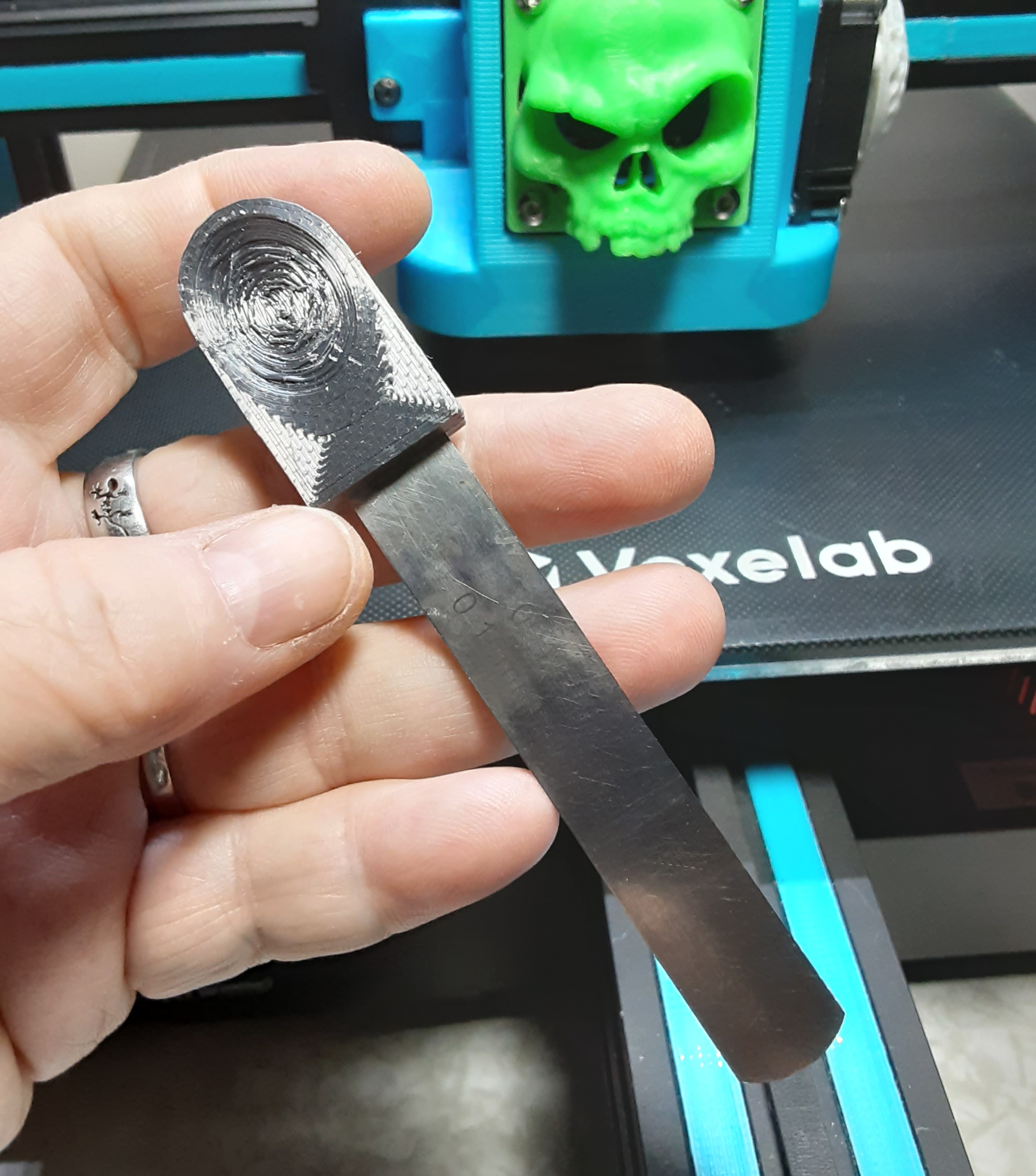 Feeler Gauge Holder by mszoomy Download free STL model