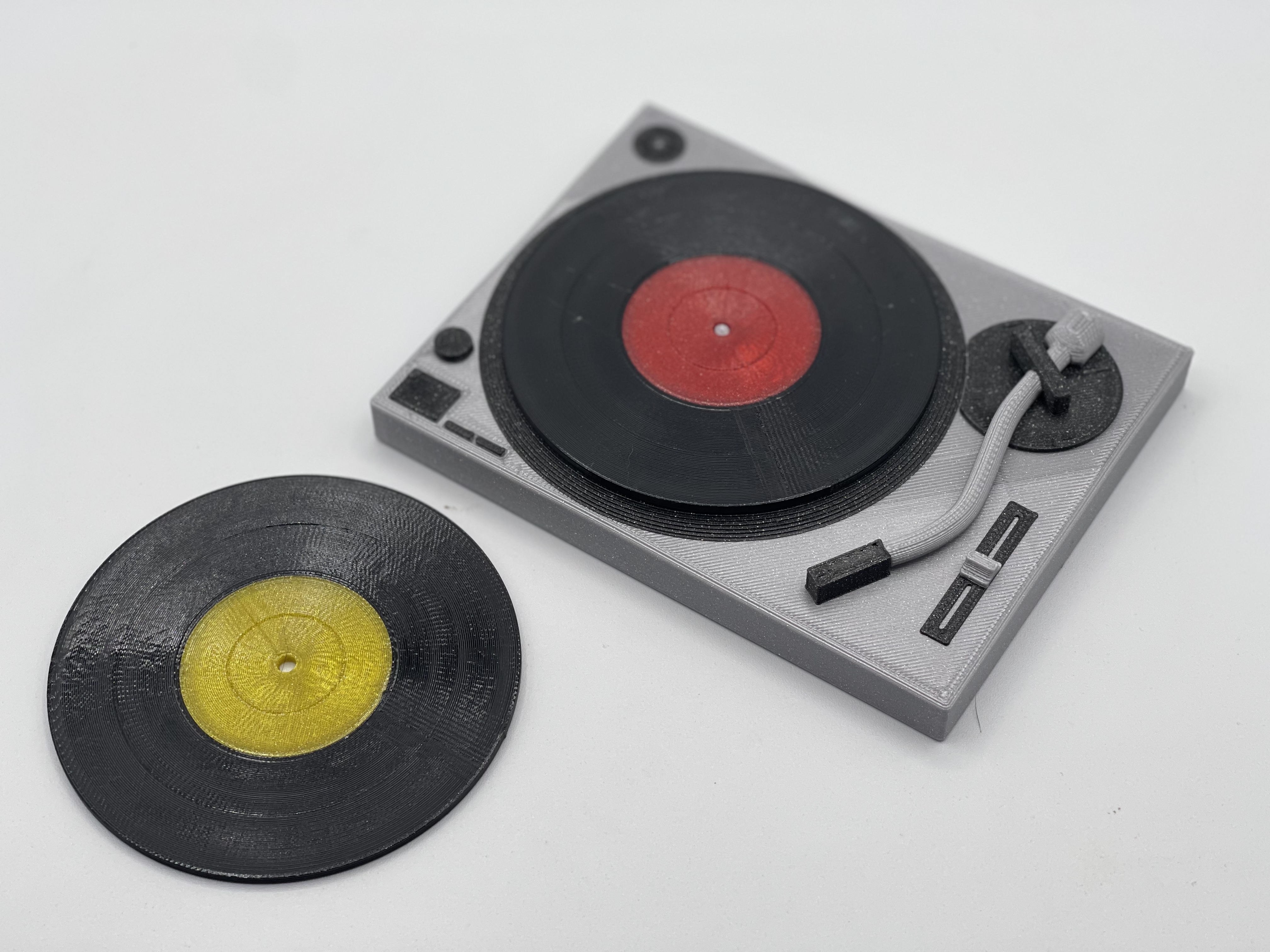 Turntable and Vinyl Coaster