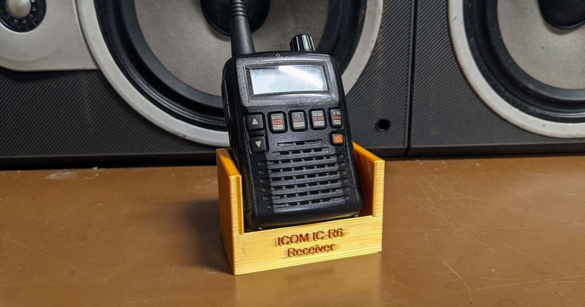 Icom IC-R6 Radio Receiver Stand od autora Egames | Stáhněte si