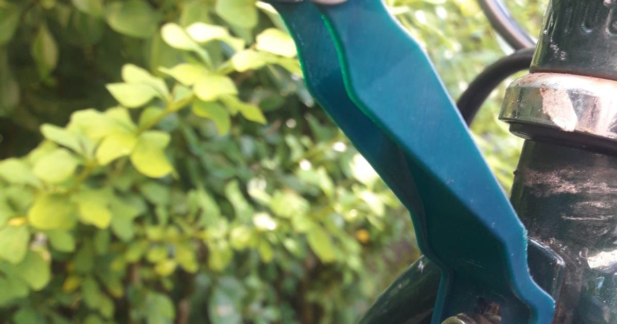 Bicycle light mount by FabsenMc Download free STL model