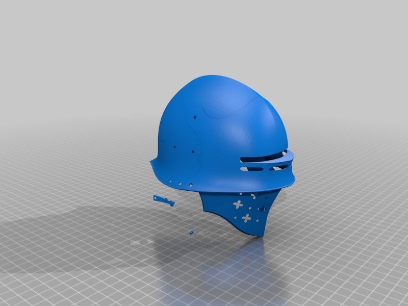 German Sallet Helmet Concept