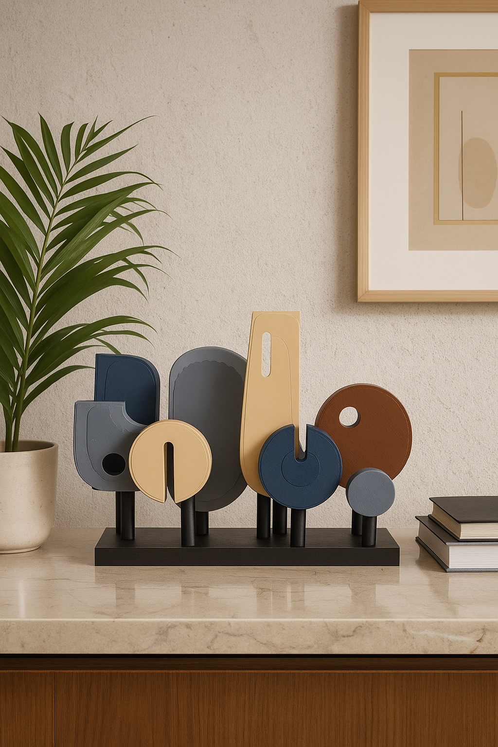 Abstract Forest Sculpture