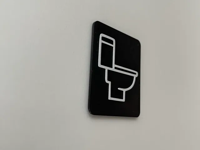 Toilet / bathroom signs (Male / Female / Combined)