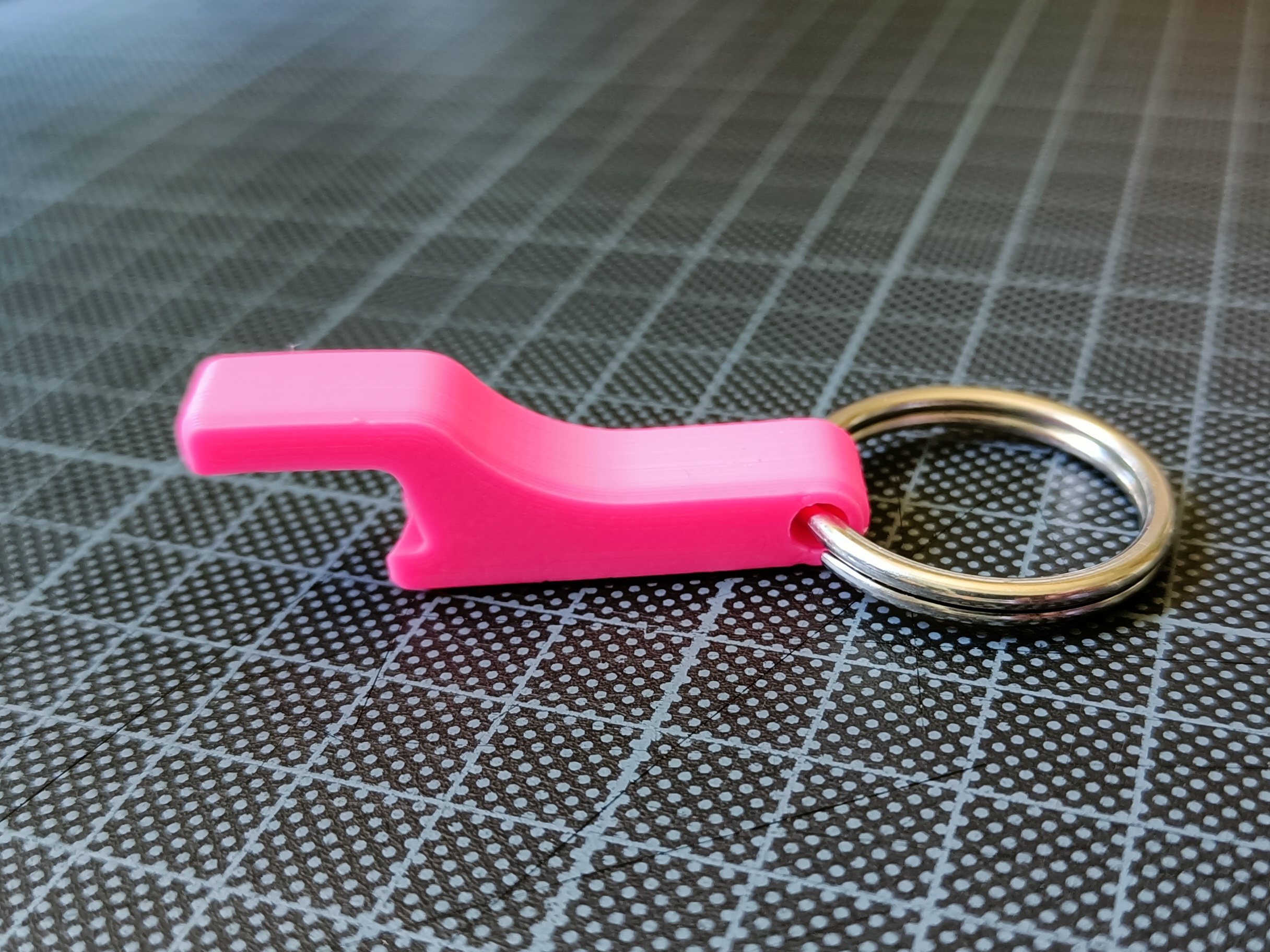 Mini Key Chain Bottle Opener PLA by nilson_fx | Download free STL model ...