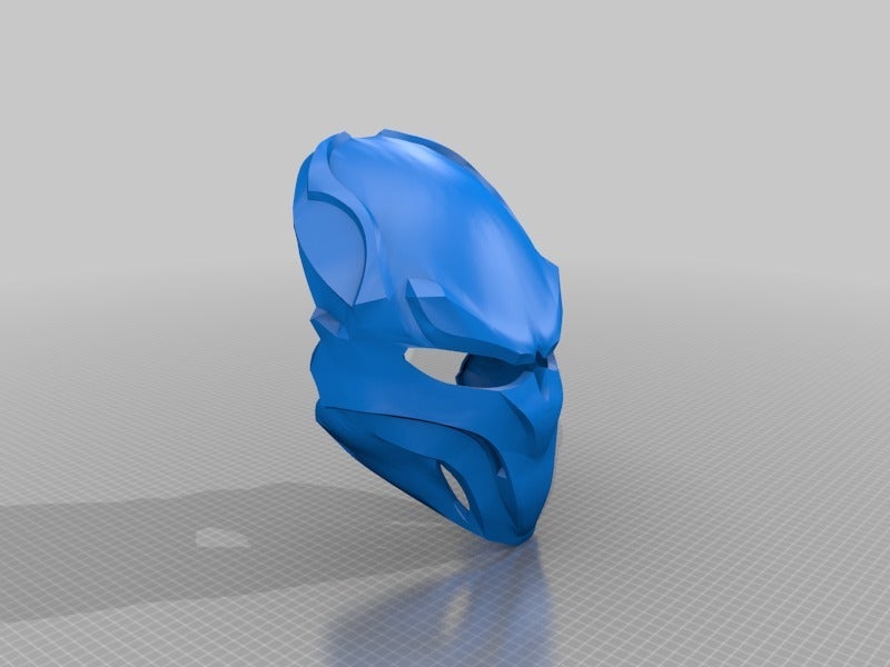 Predator Mask Revision 1 by Jace1969 | Download free STL model ...