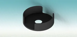 Yin Yang Coaster Holder