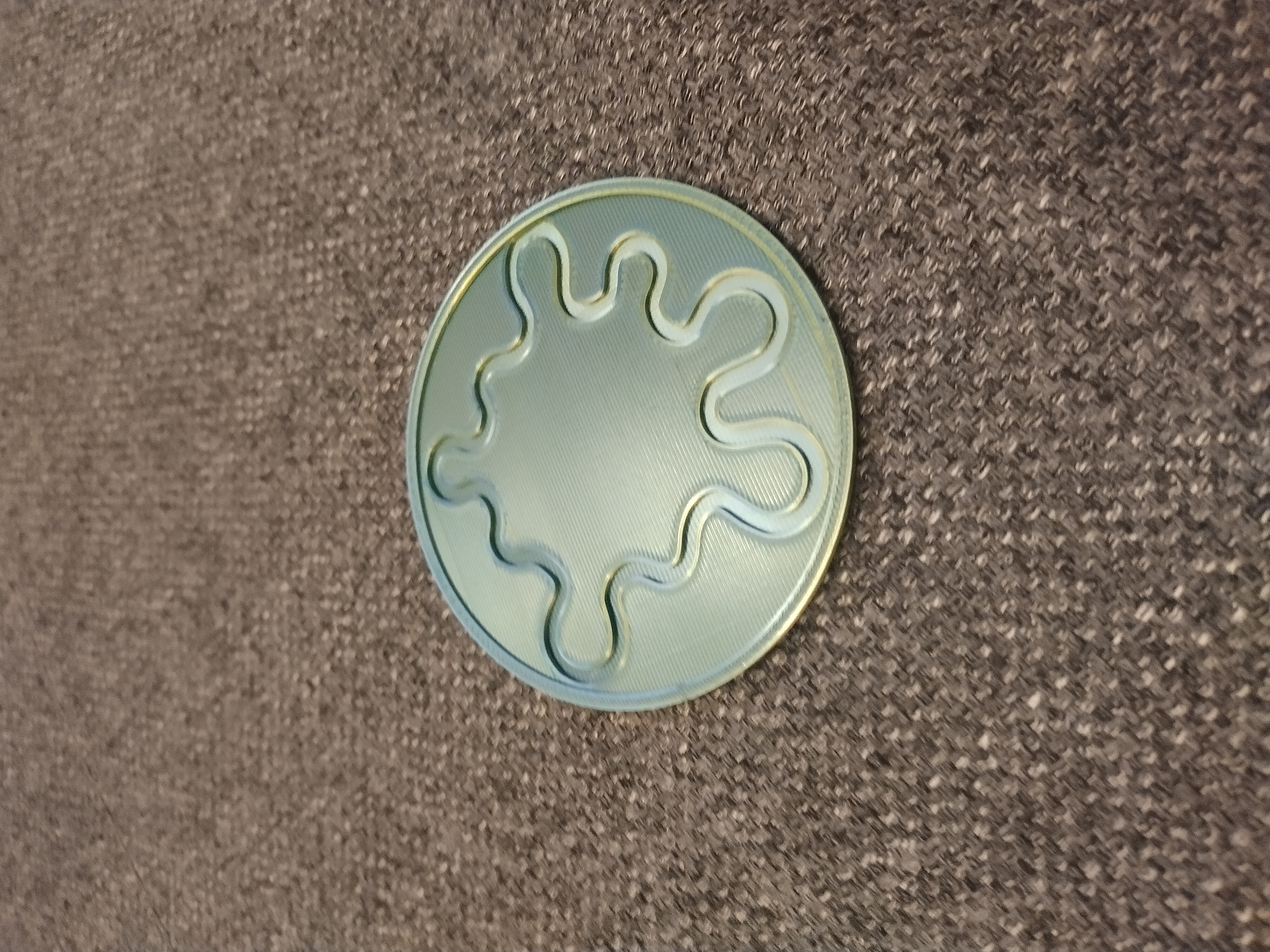 Splatoon Paint Splatter Coaster