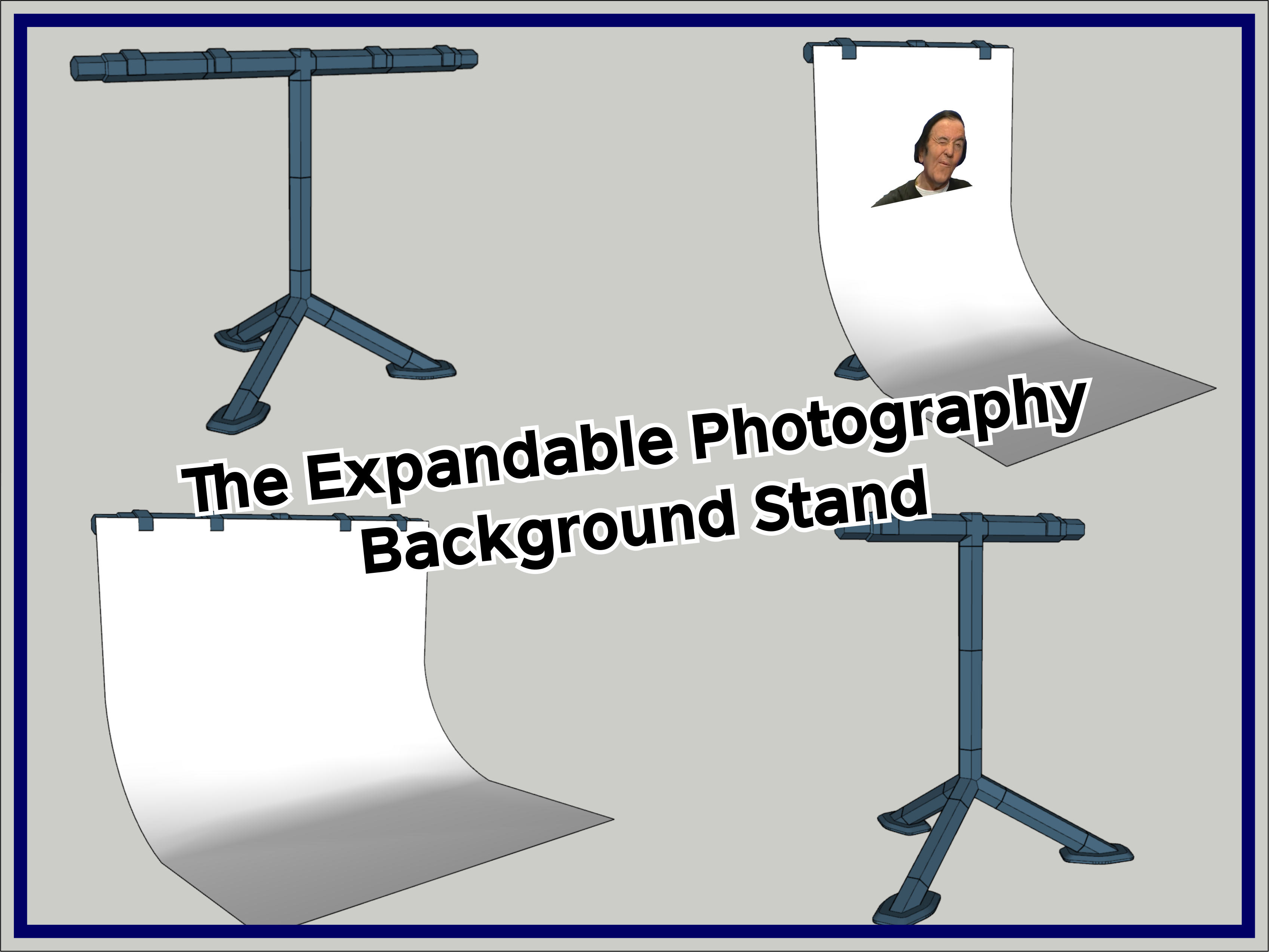 The Expandable Photography Background Stand