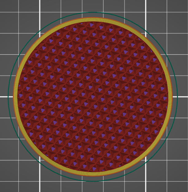 30% Cubic Infill Coaster