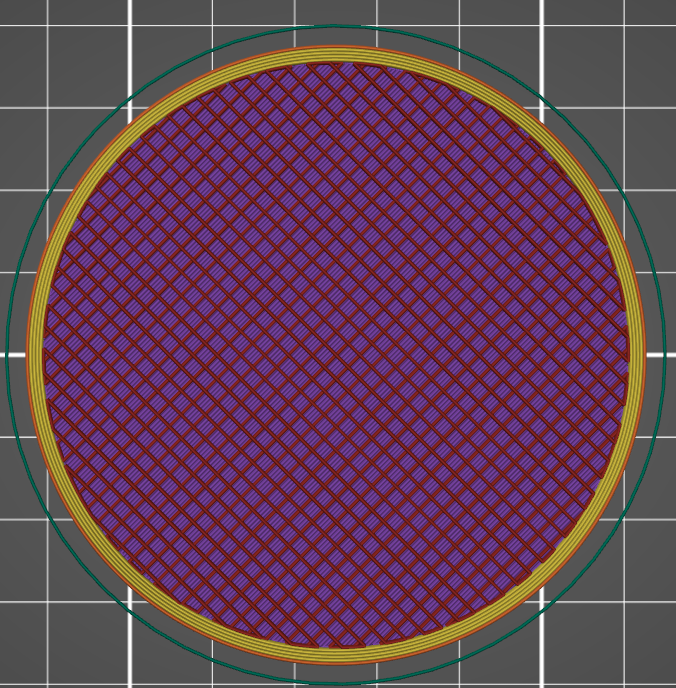 Miniatura 2 do modelo 3D Linear Infill Coaster