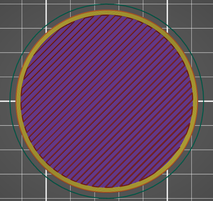 Miniatura 2 do modelo 3D Linear Infill Coaster (2d Version)