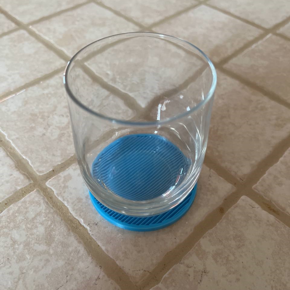 Linear Infill Coaster (2d Version)